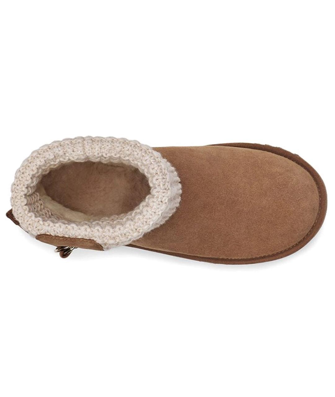 UGG AUSTRALIA Коричневые замшевые ботинки, фото 5