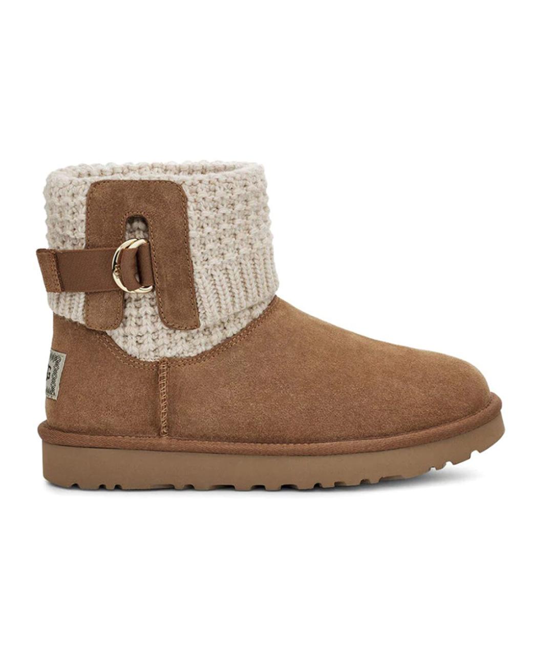 UGG AUSTRALIA Коричневые замшевые ботинки, фото 1