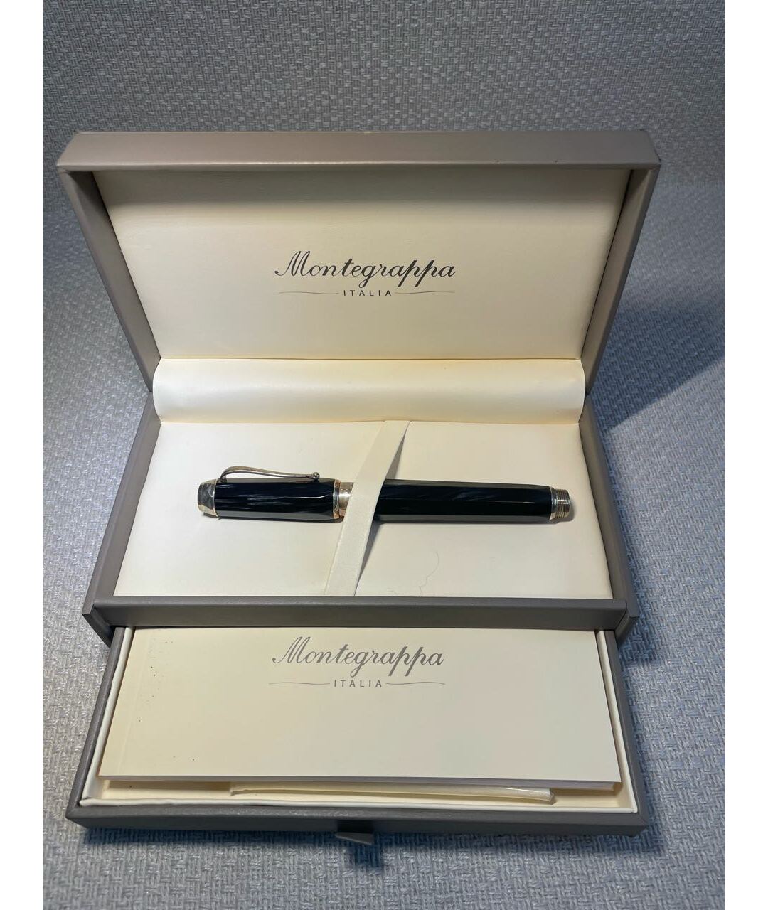 MONTEGRAPPA Черная шариковая ручка, фото 6