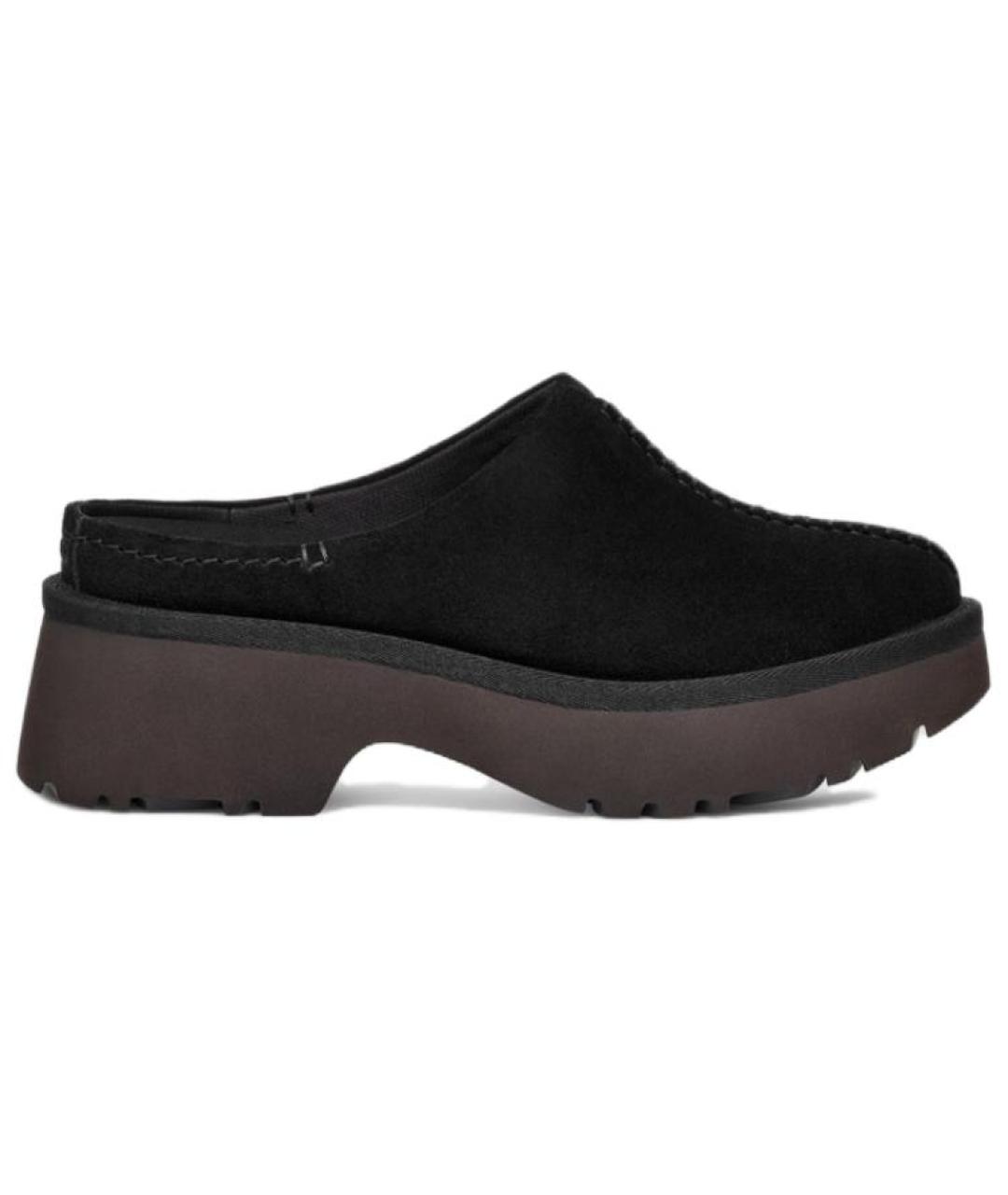 UGG AUSTRALIA Черные замшевые мюли, фото 1