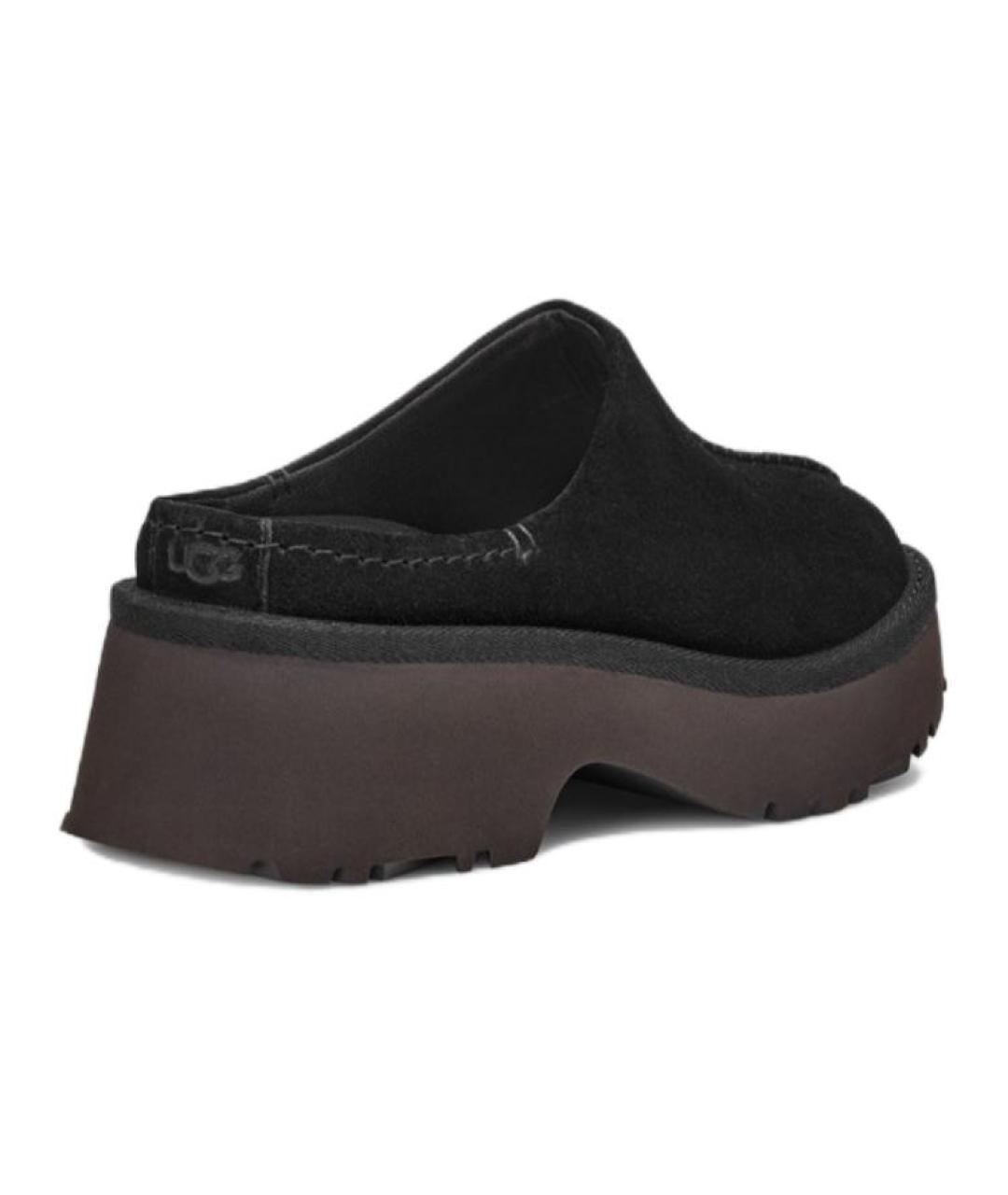 UGG AUSTRALIA Черные замшевые мюли, фото 4