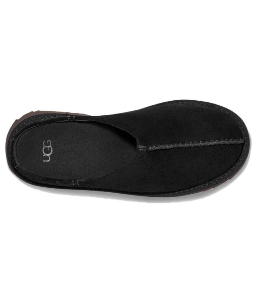 UGG AUSTRALIA Черные замшевые мюли, фото 5