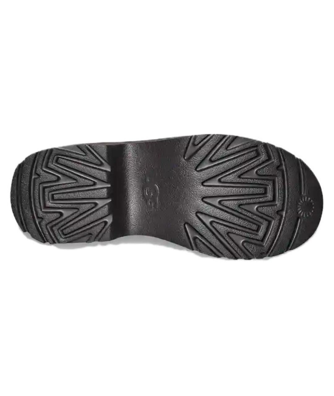 UGG AUSTRALIA Черные замшевые мюли, фото 6