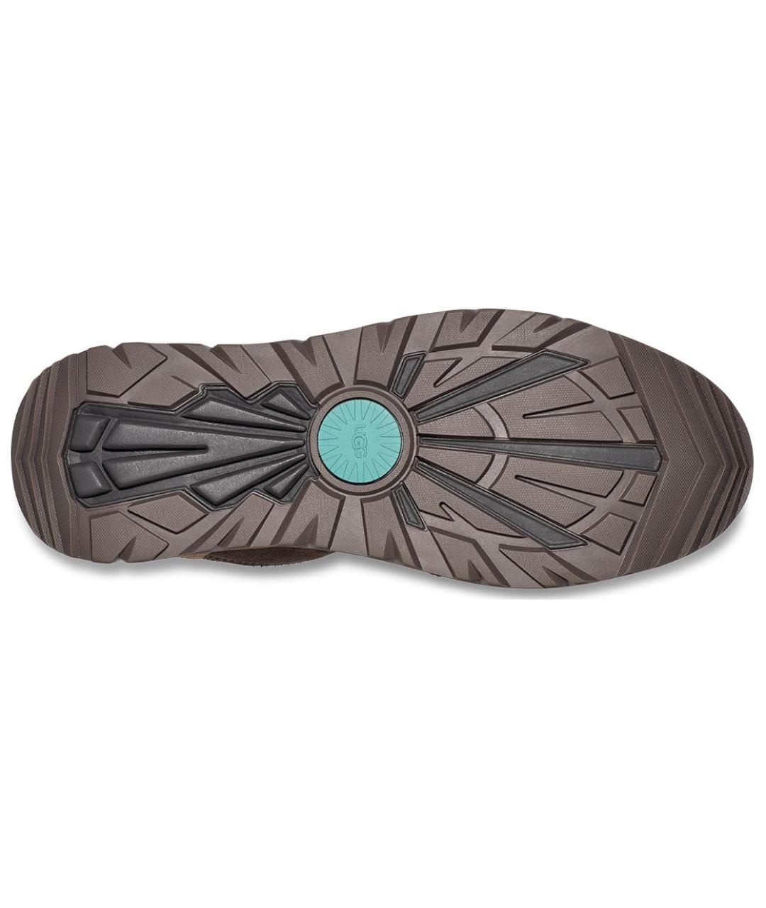 UGG AUSTRALIA Коричневые низкие кроссовки / кеды, фото 6