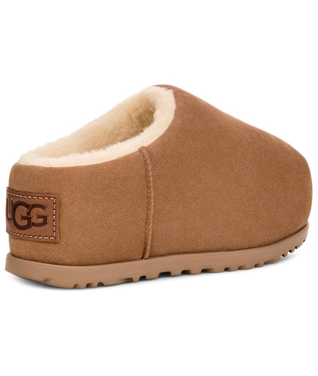 UGG AUSTRALIA Коричневые замшевые ботинки, фото 4