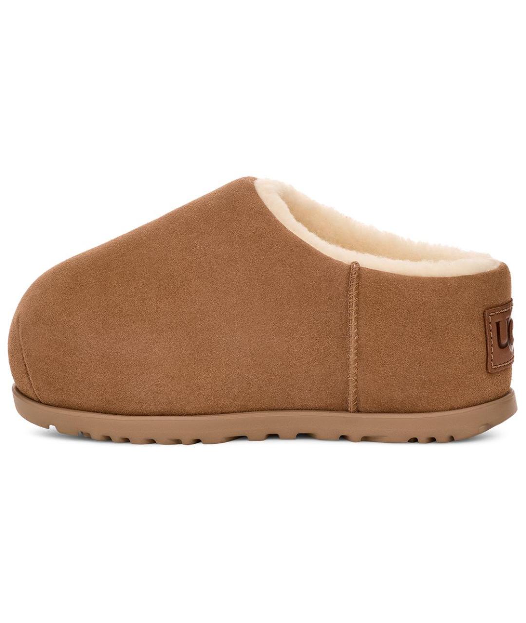 UGG AUSTRALIA Коричневые замшевые ботинки, фото 2