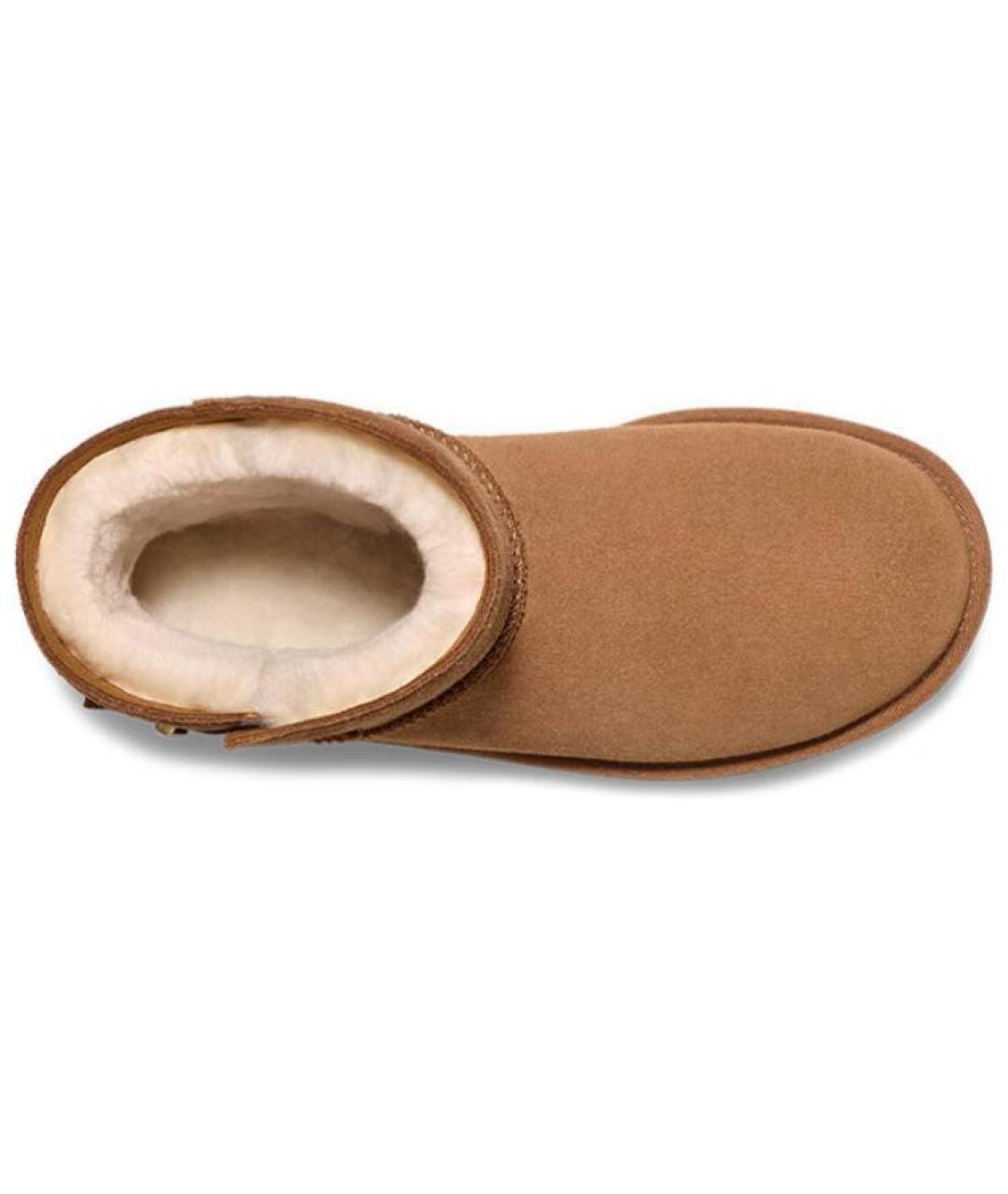 UGG AUSTRALIA Коричневые замшевые ботинки, фото 5