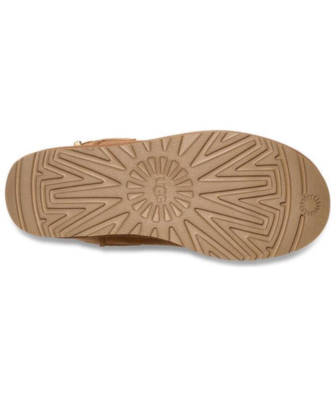 UGG AUSTRALIA Коричневые замшевые ботинки, фото 6