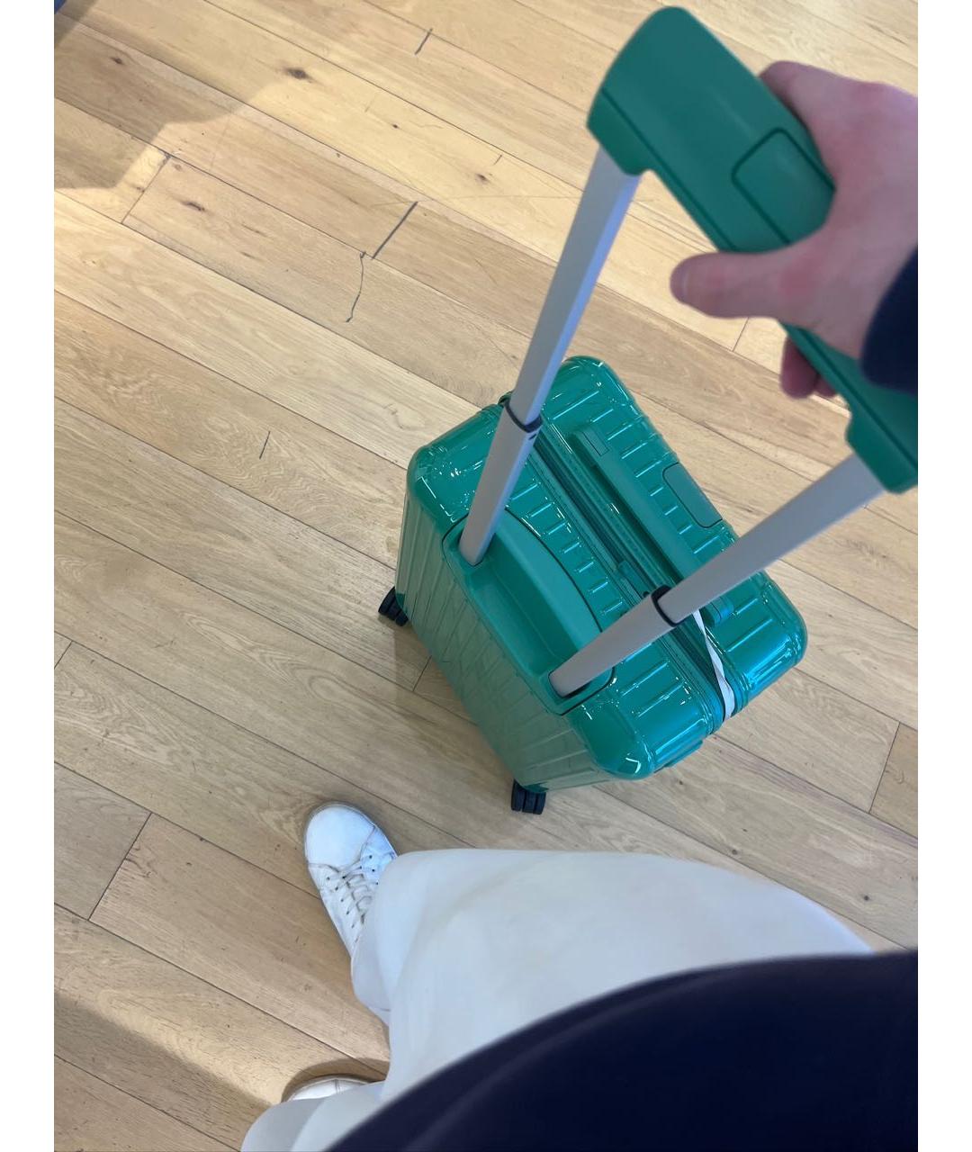 Rimowa Зеленый чемодан, фото 7