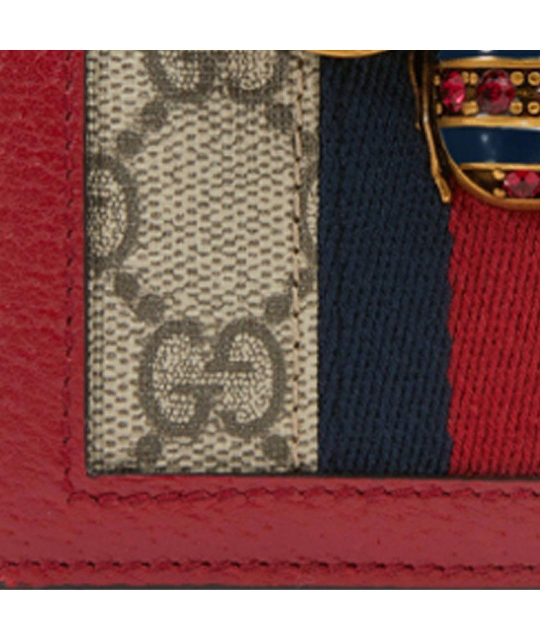 GUCCI Коричневый кардхолдер, фото 2