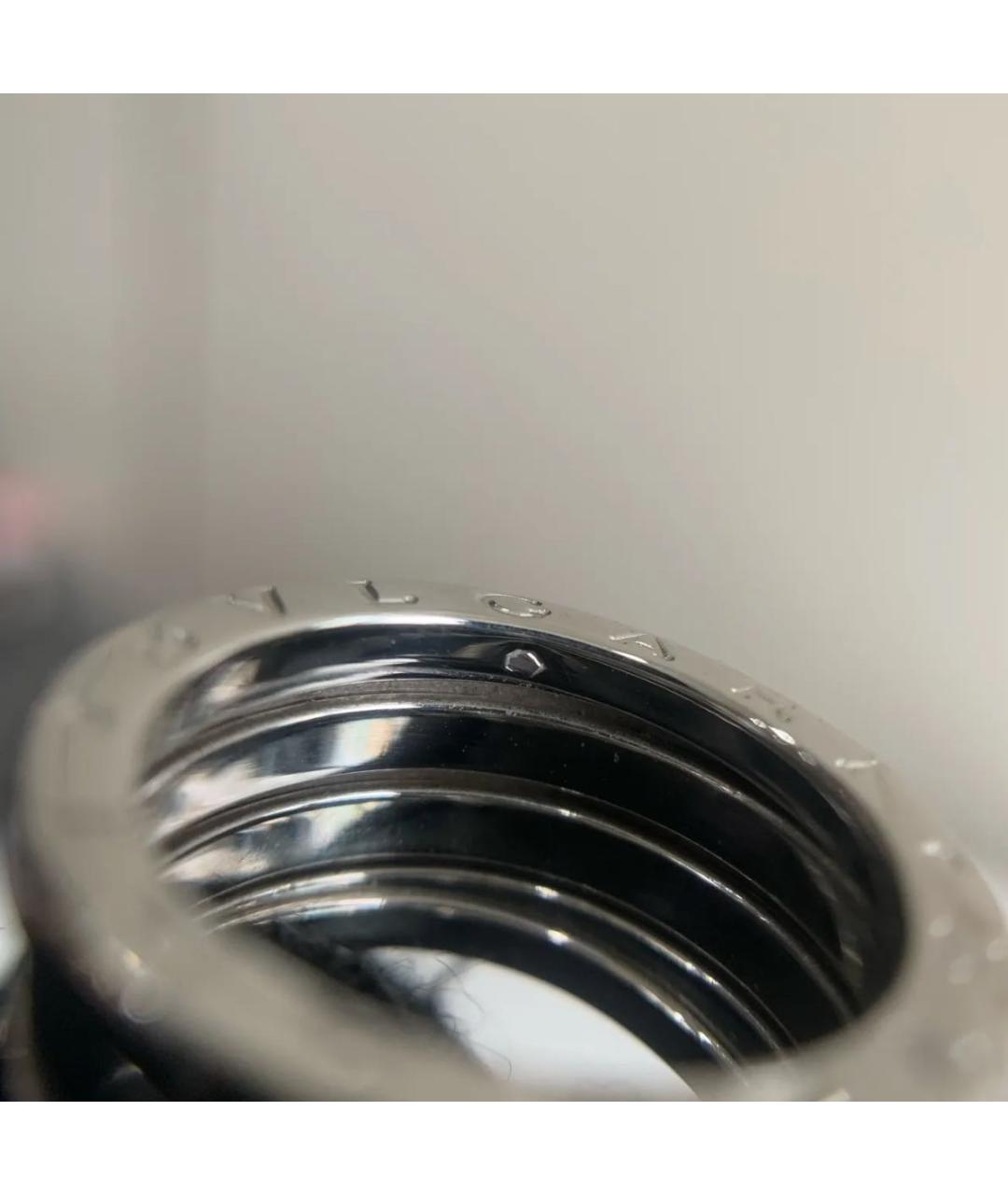 BVLGARI Серебряное кольцо из белого золота, фото 8