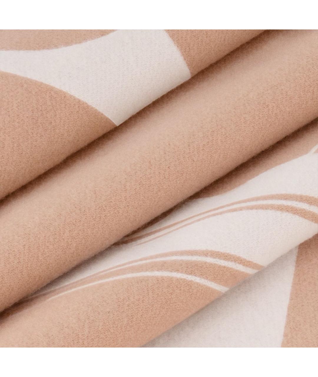 LOUIS VUITTON Бежевый шерстяной шарф, фото 3