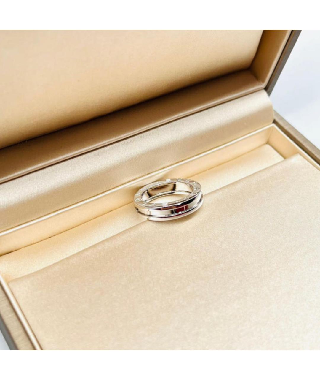 BVLGARI Серебряное кольцо из белого золота, фото 4