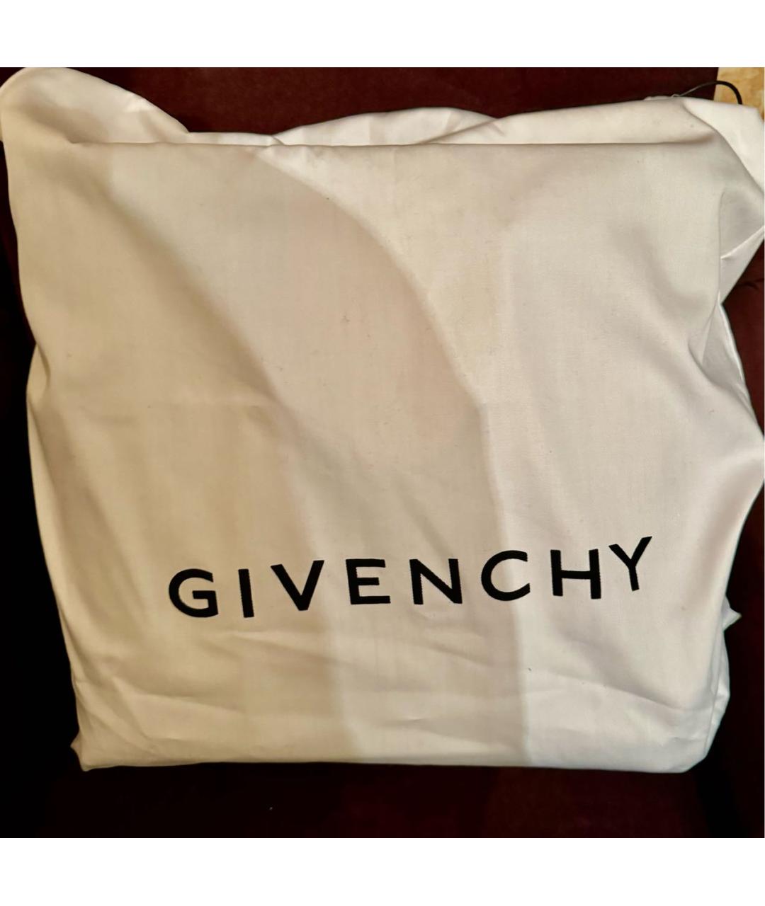 GIVENCHY Черная кожаная сумка тоут, фото 8
