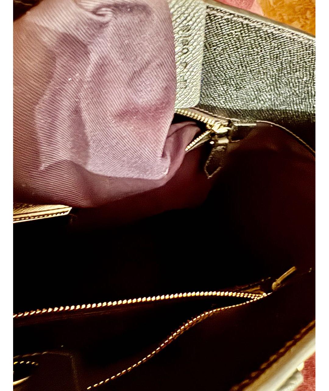 GIVENCHY Черная кожаная сумка тоут, фото 7