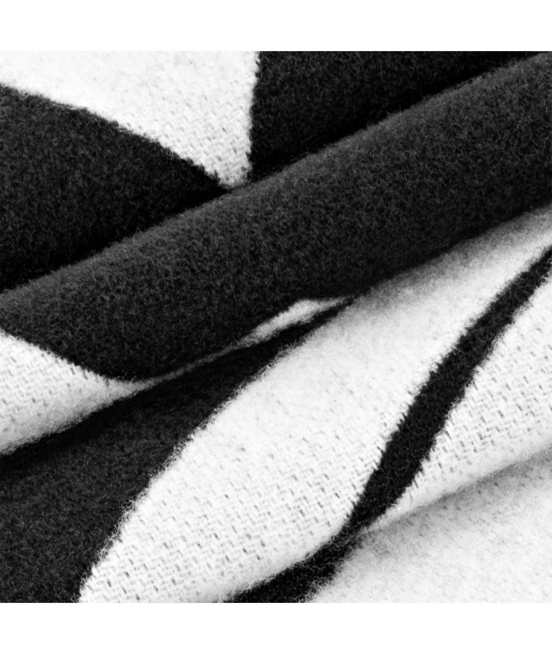 LOUIS VUITTON Черный шерстяной шарф, фото 3