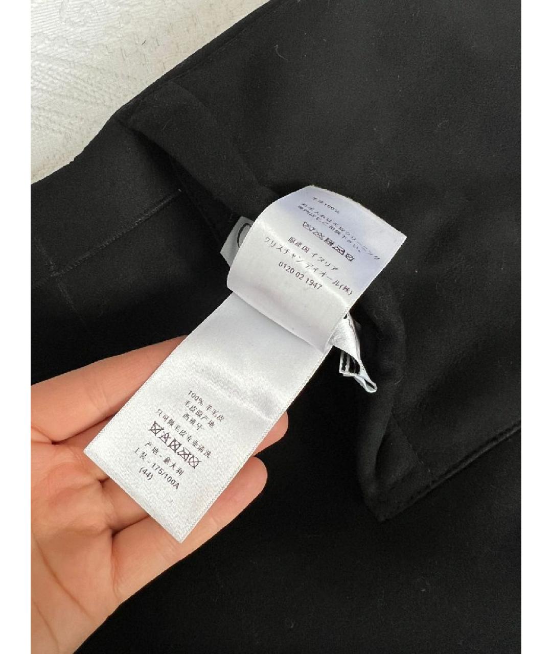 CHRISTIAN DIOR Черная меховая дубленка, фото 4