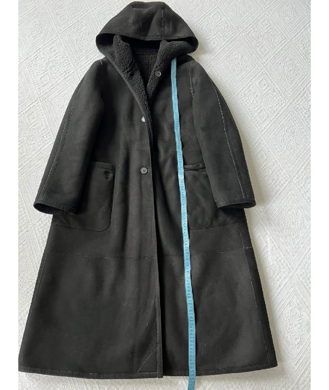 CHRISTIAN DIOR Черная меховая дубленка, фото 6