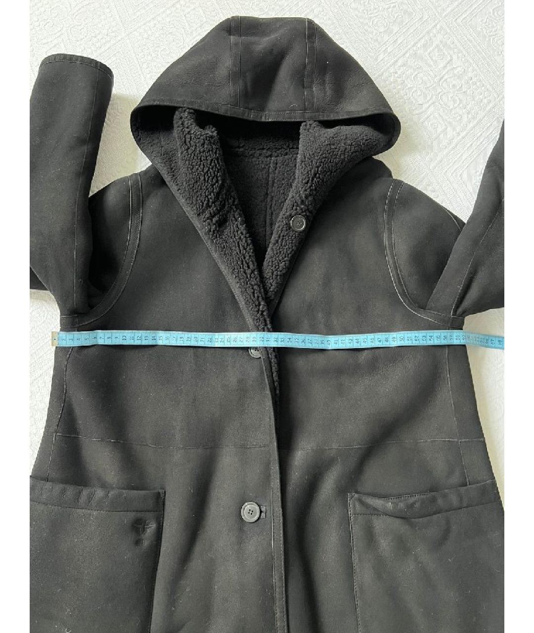 CHRISTIAN DIOR Черная меховая дубленка, фото 5