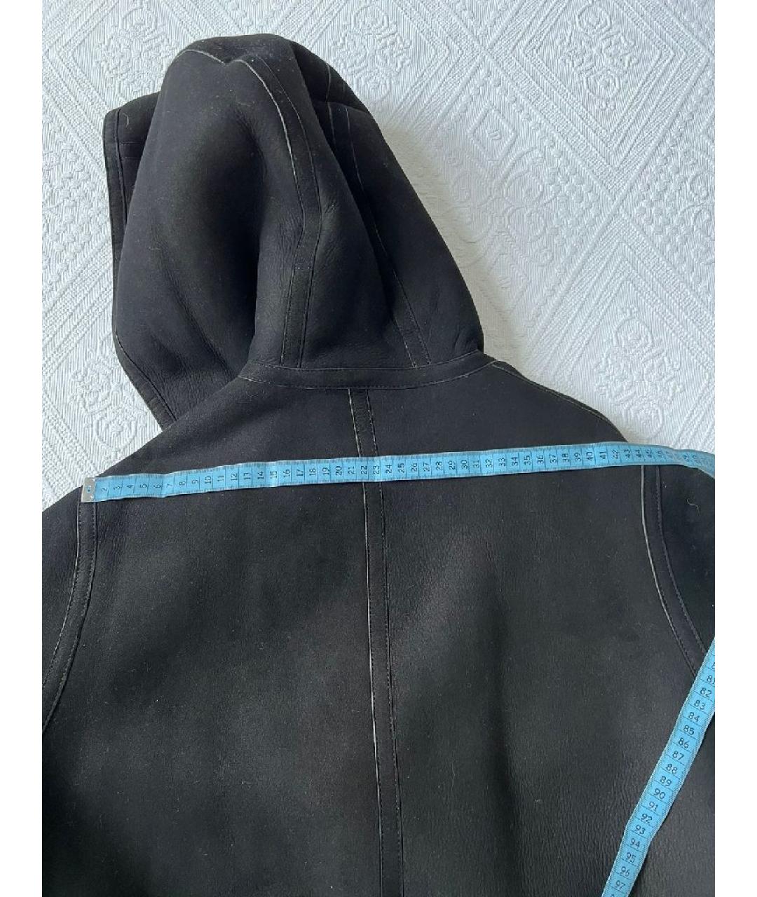 CHRISTIAN DIOR Черная меховая дубленка, фото 8