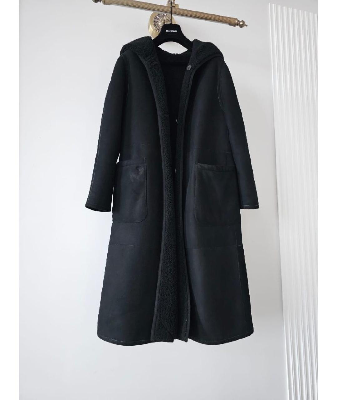 CHRISTIAN DIOR Черная меховая дубленка, фото 9