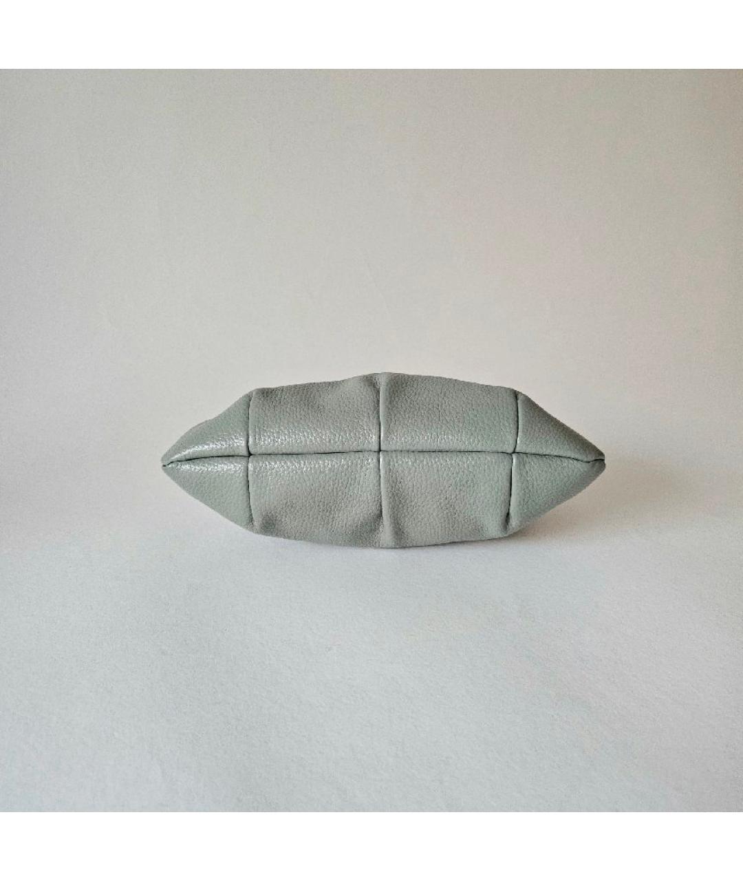 VIVIENNE WESTWOOD Серая сумка с короткими ручками из искусственной кожи, фото 5