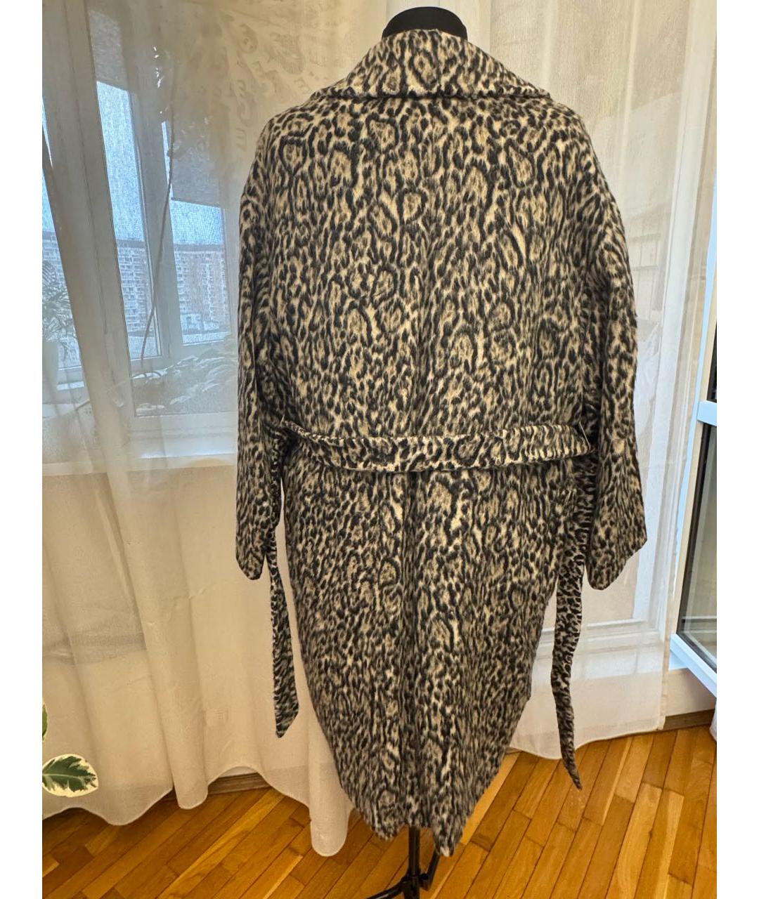 MAX MARA Серое шерстяное пальто, фото 3