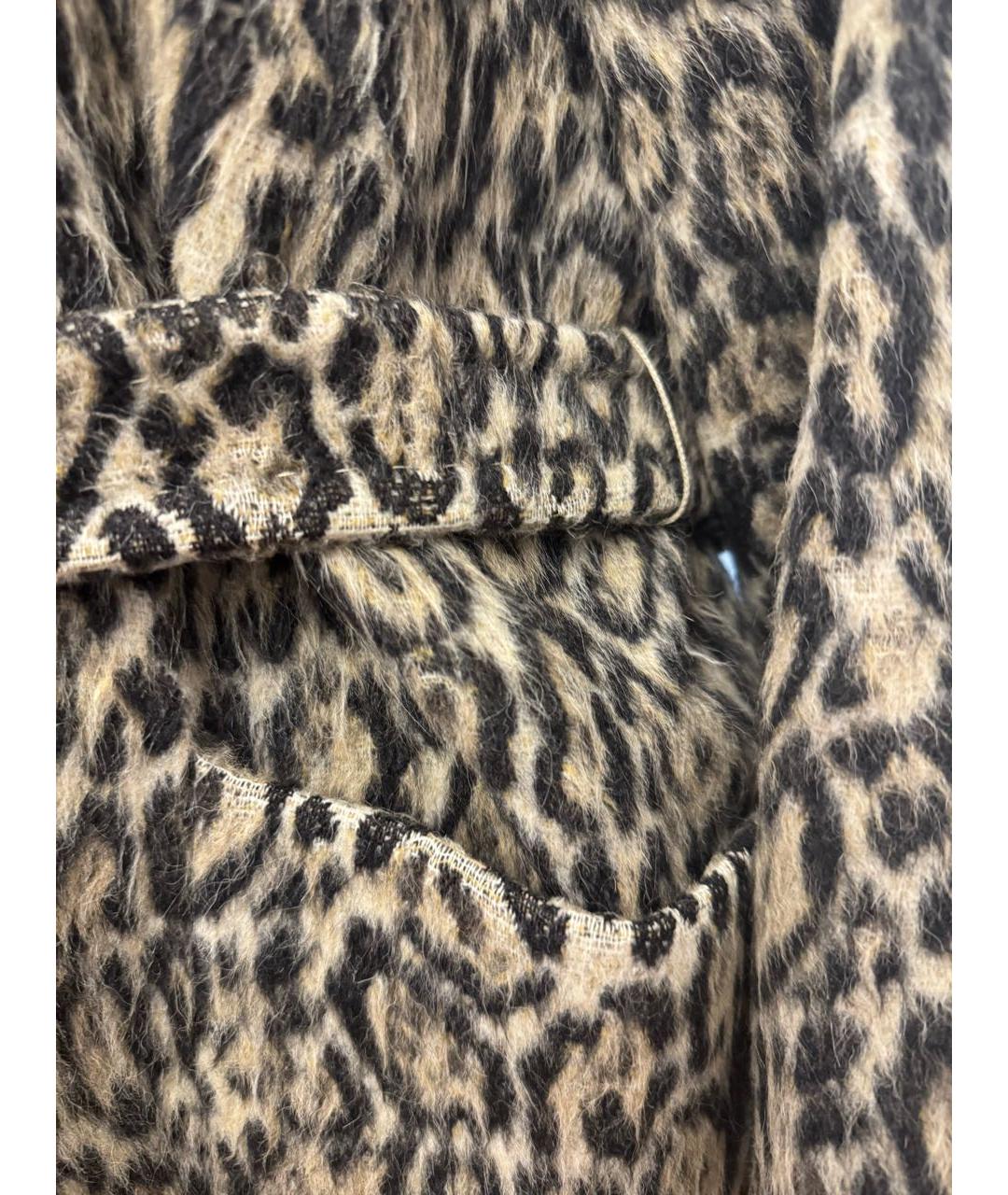 MAX MARA Серое шерстяное пальто, фото 5