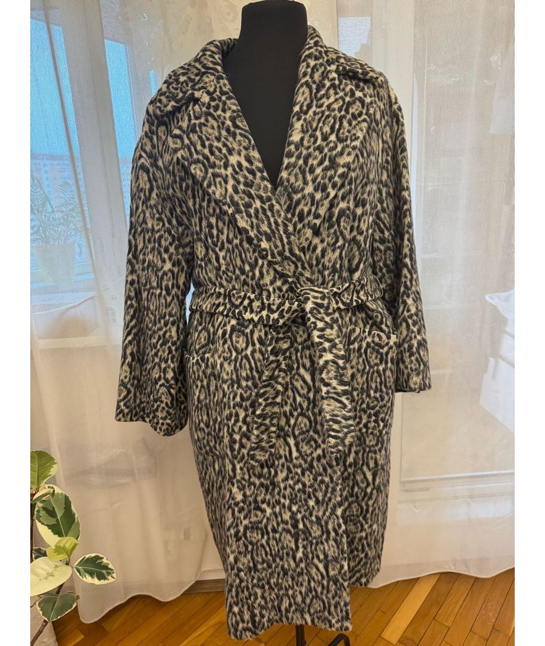 MAX MARA Серое шерстяное пальто, фото 7