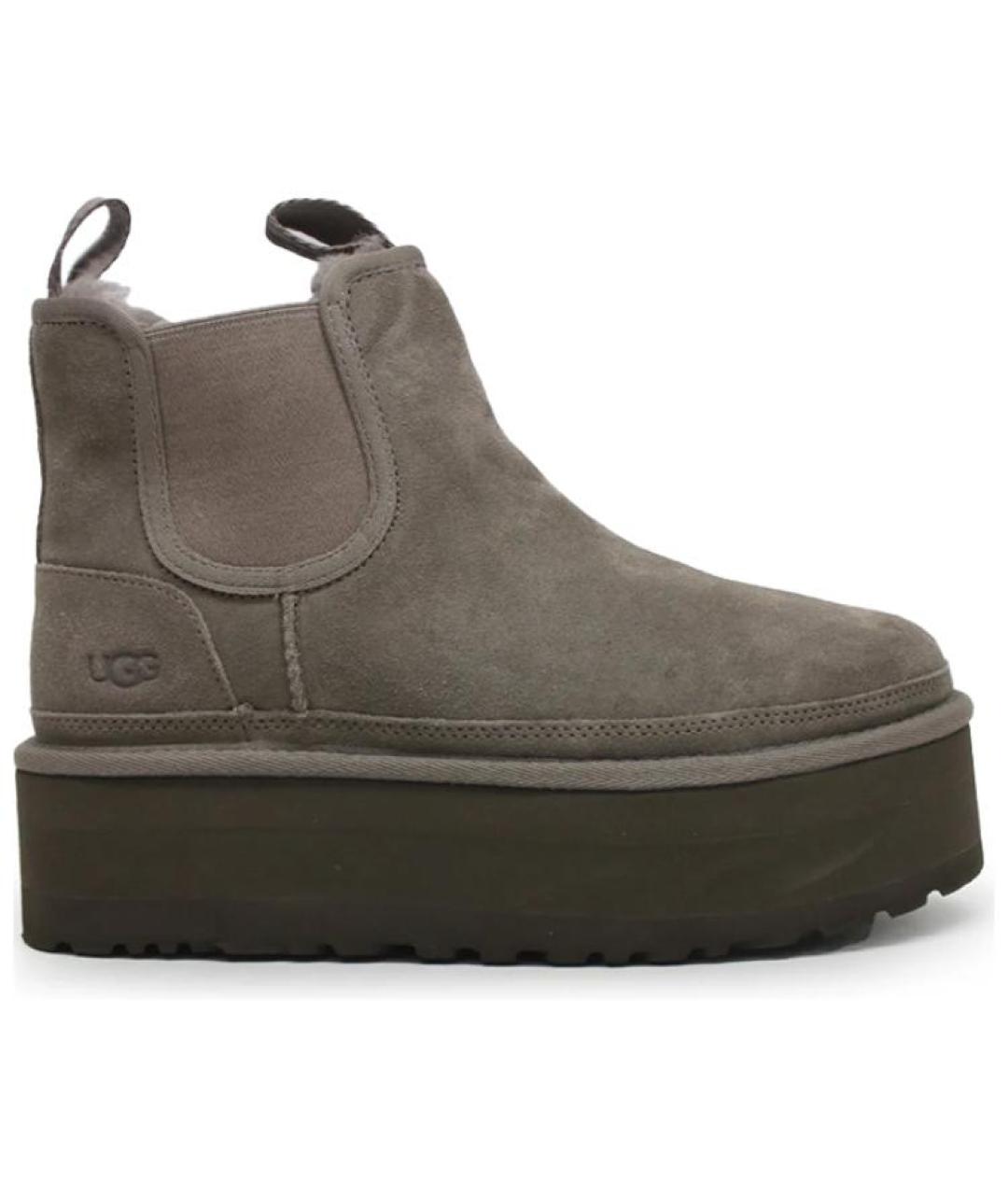 UGG AUSTRALIA Серые ботинки, фото 1