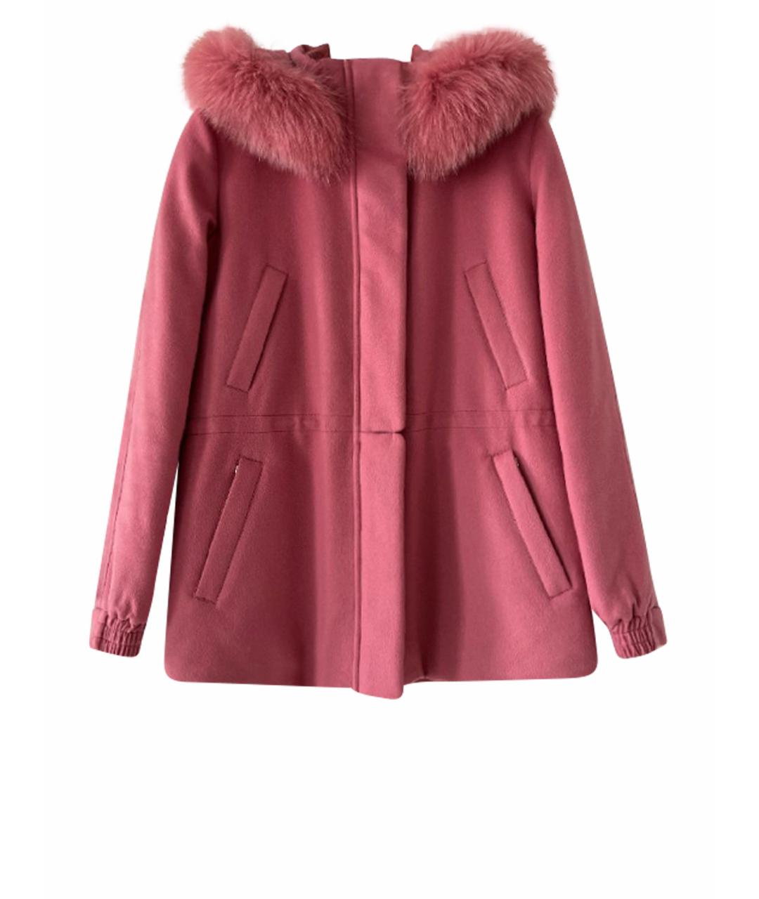 LORO PIANA Коралловая кашемировая парка, фото 1