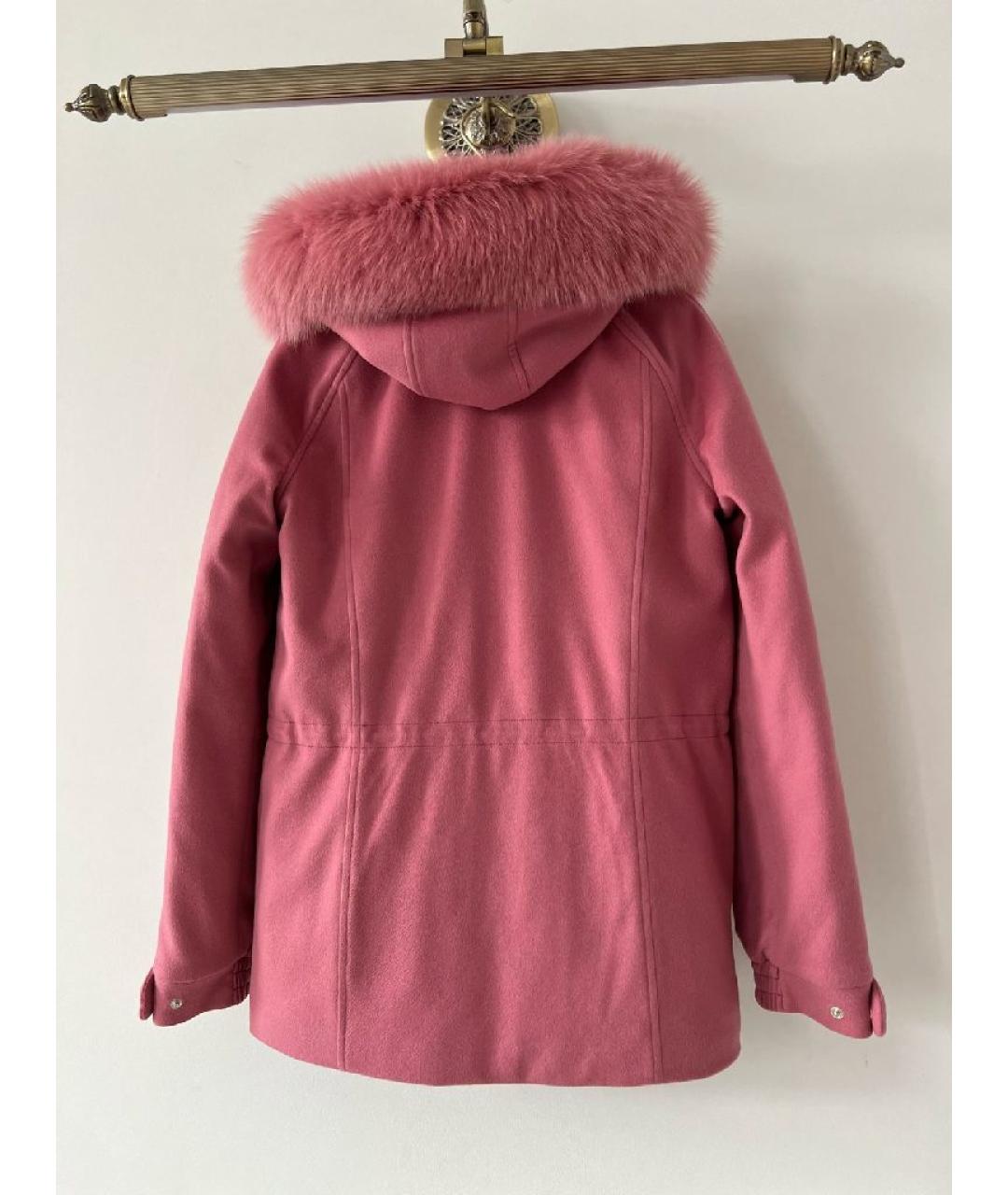 LORO PIANA Коралловая кашемировая парка, фото 2