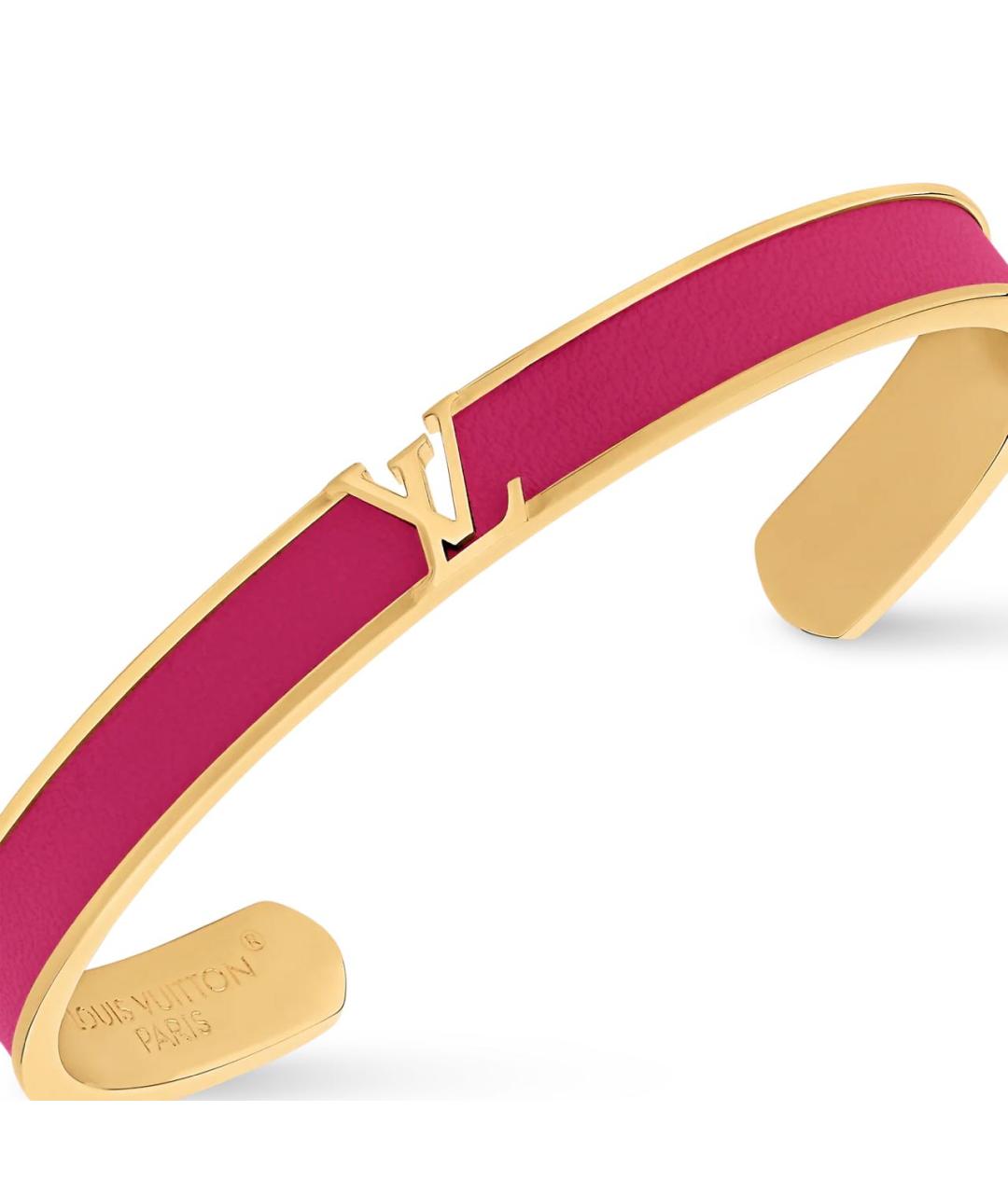 LOUIS VUITTON Фуксия металлический браслет, фото 3
