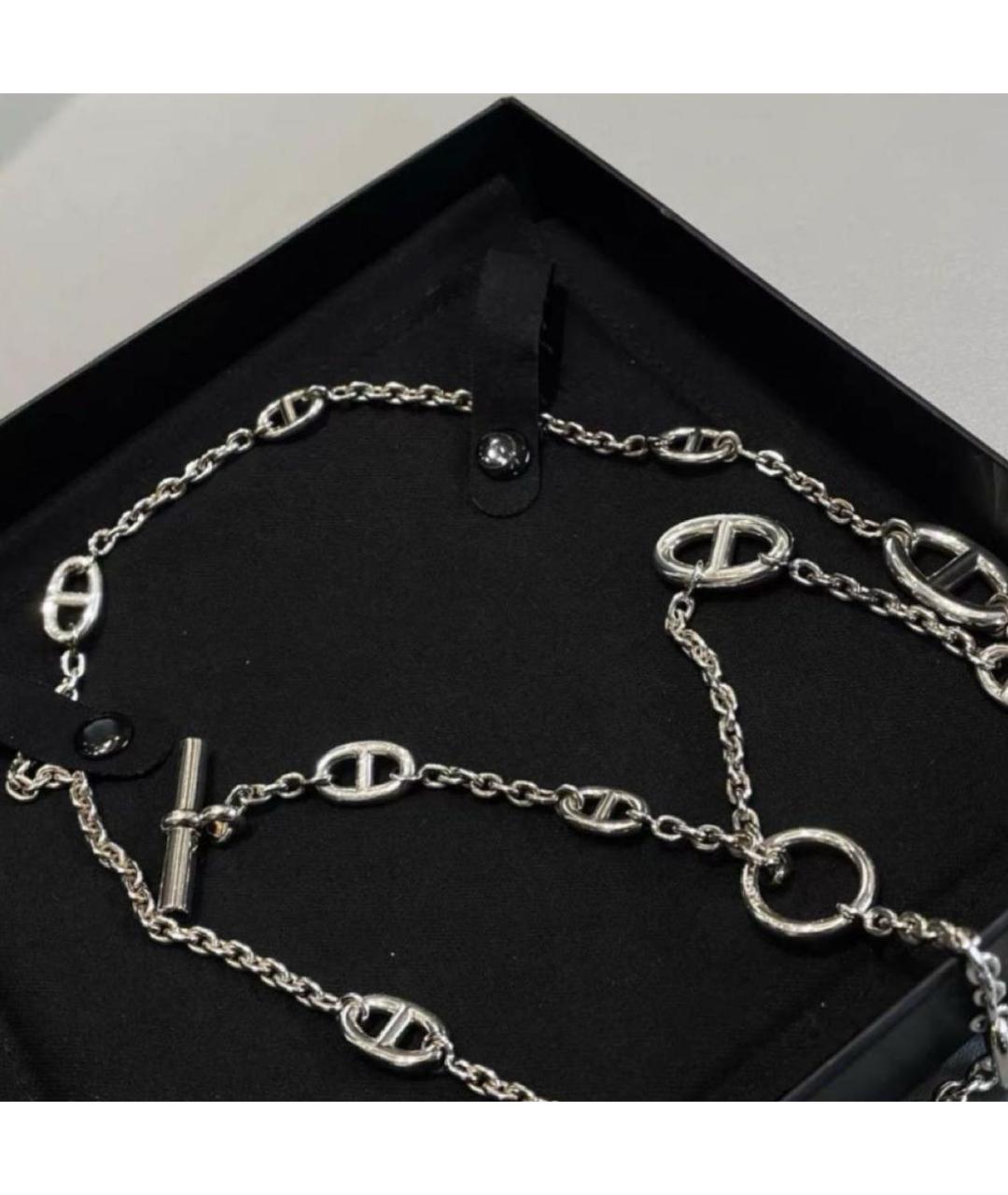HERMES Серебряная серебряная цепочка, фото 5