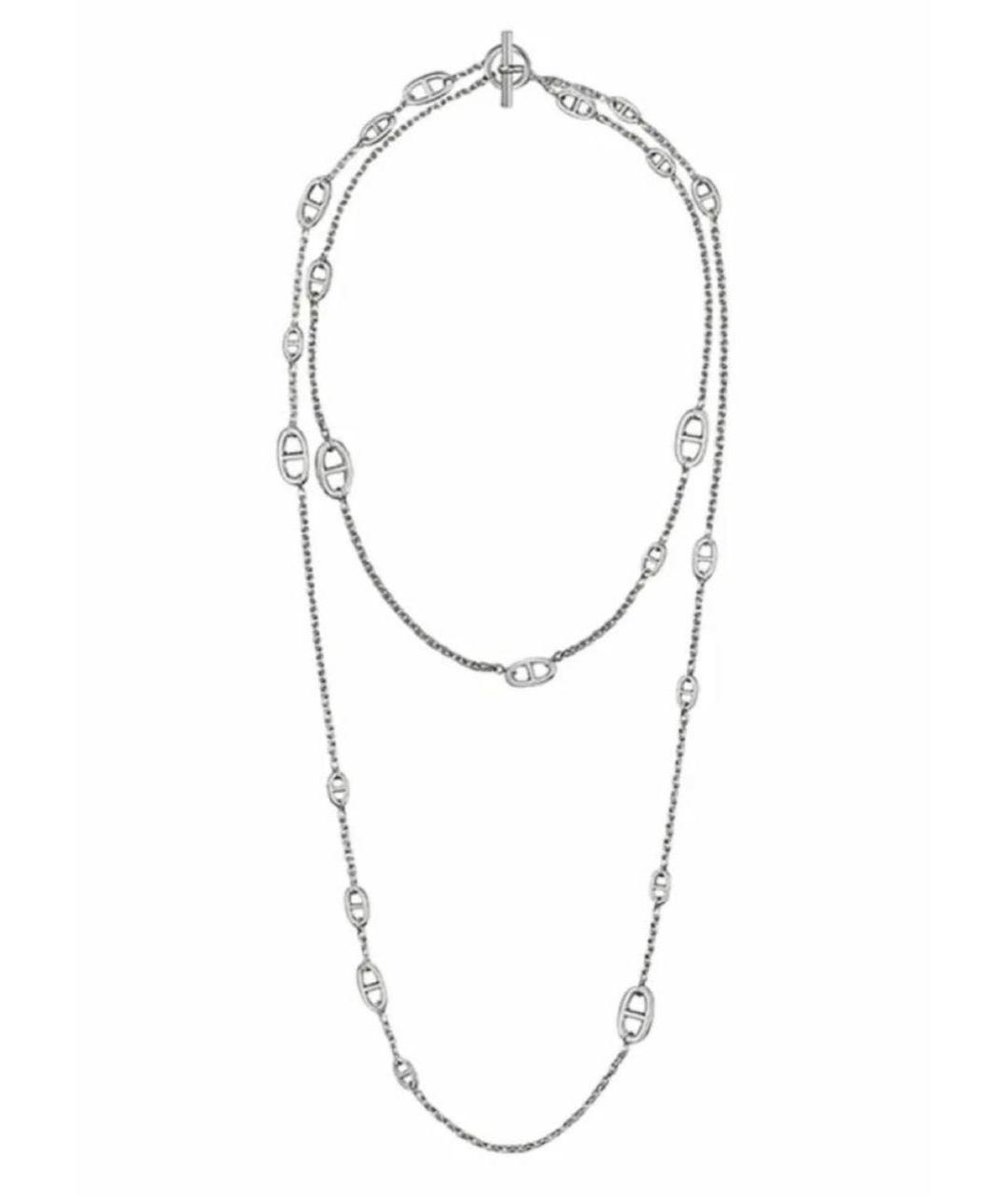 HERMES Серебряная серебряная цепочка, фото 1
