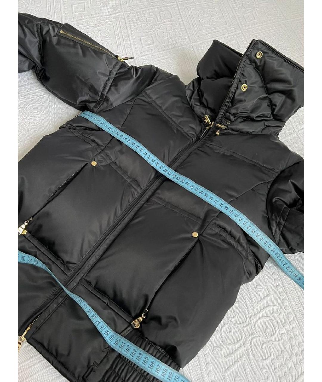 RALPH LAUREN Черная полиамидовая куртка, фото 8