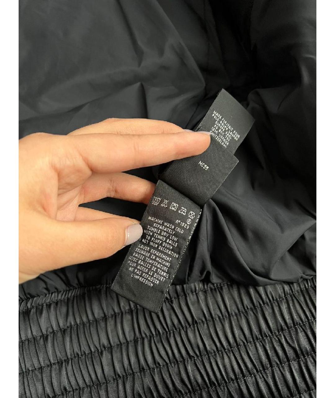 RALPH LAUREN Черная полиамидовая куртка, фото 6