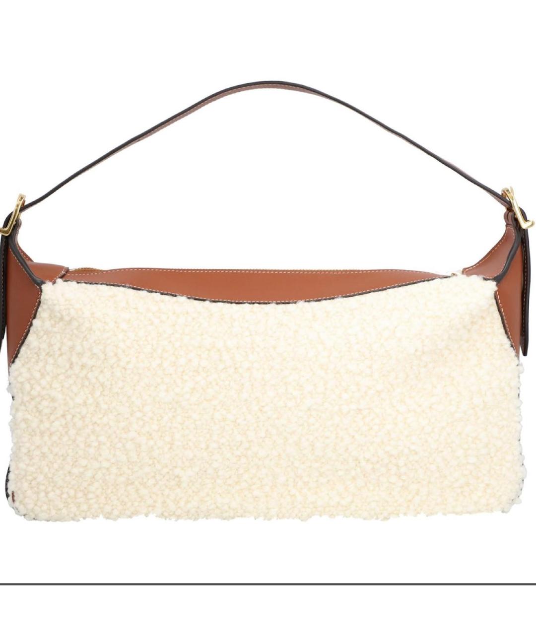 CELINE Бежевая сумка с короткими ручками, фото 2