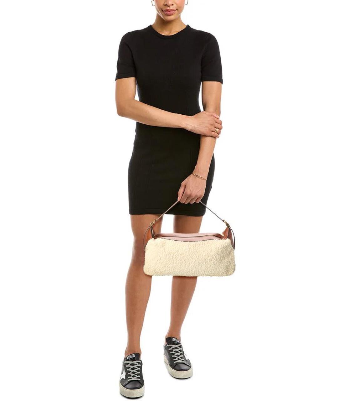 CELINE Бежевая сумка с короткими ручками, фото 5