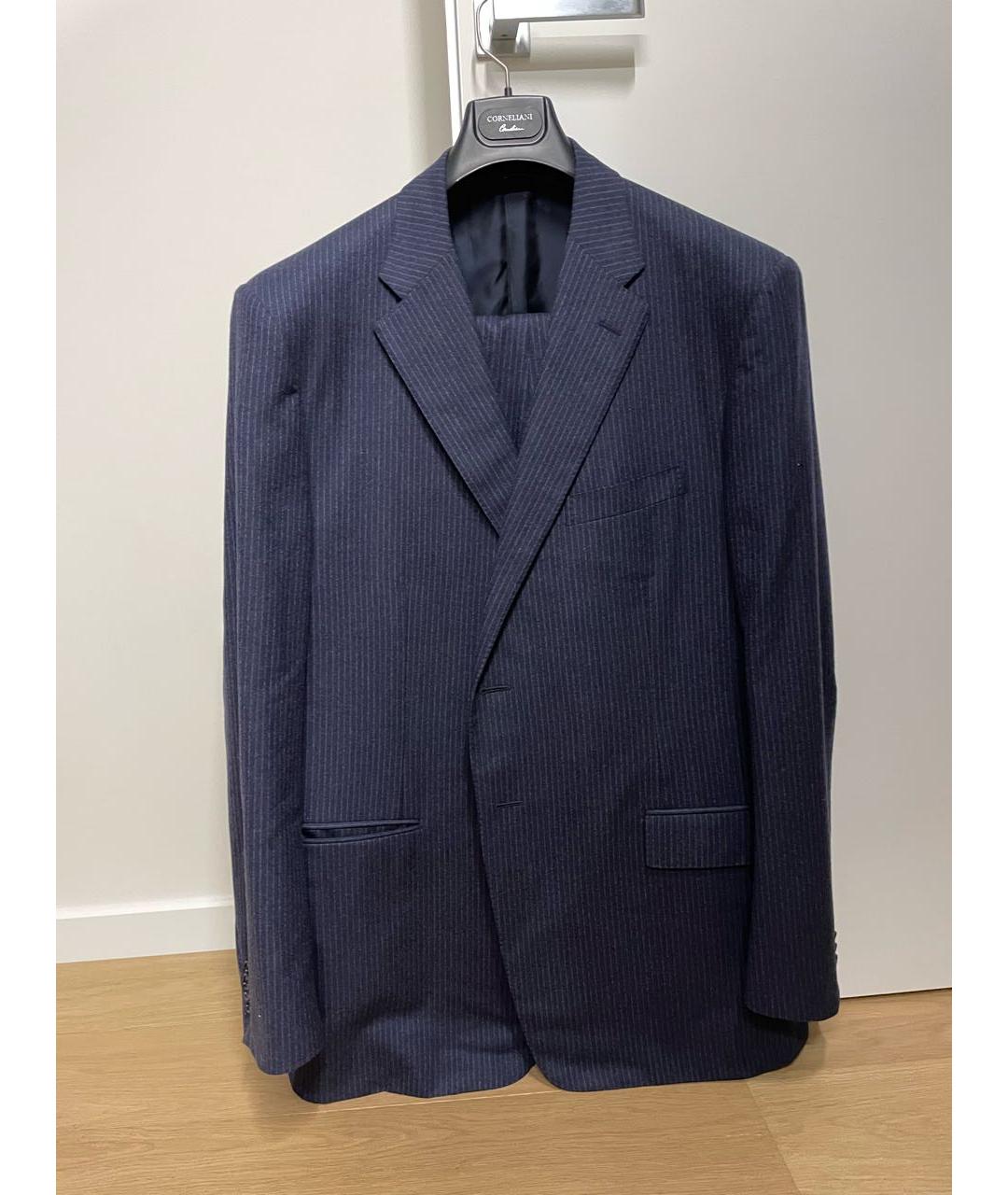 CORNELIANI Темно-синий классический костюм, фото 7