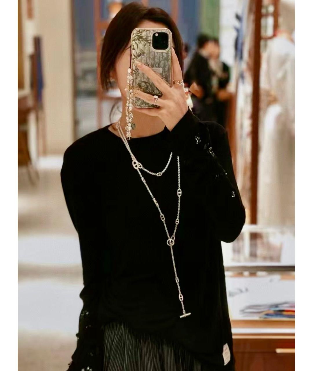 HERMES Серебряная серебряная цепочка, фото 6