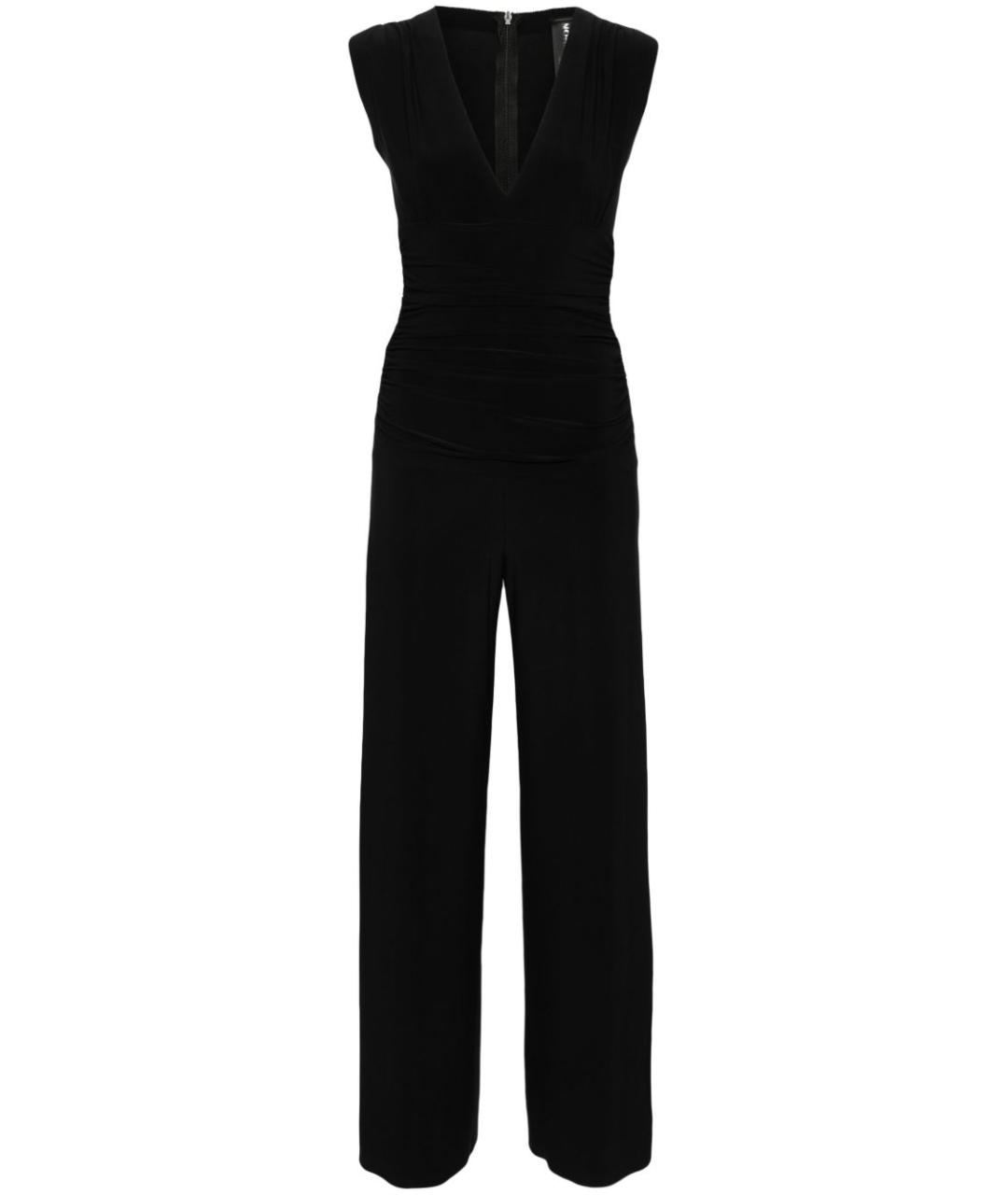 NORMA KAMALI Черный полиэстеровый комбинезон, фото 1