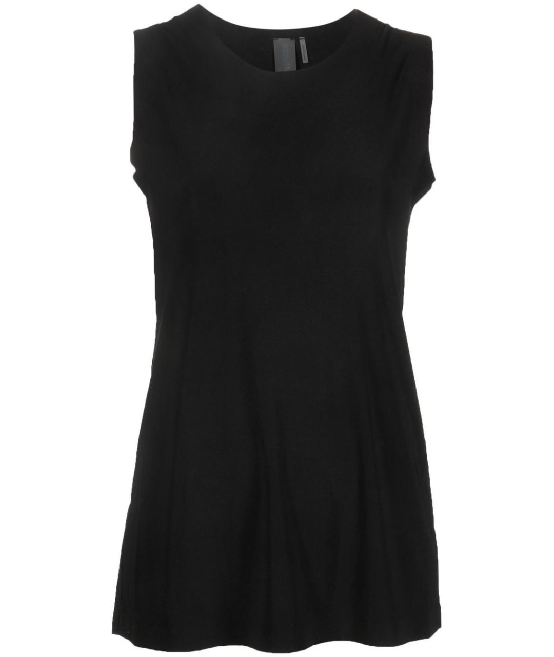 NORMA KAMALI Черная полиэстеровая майка, фото 1