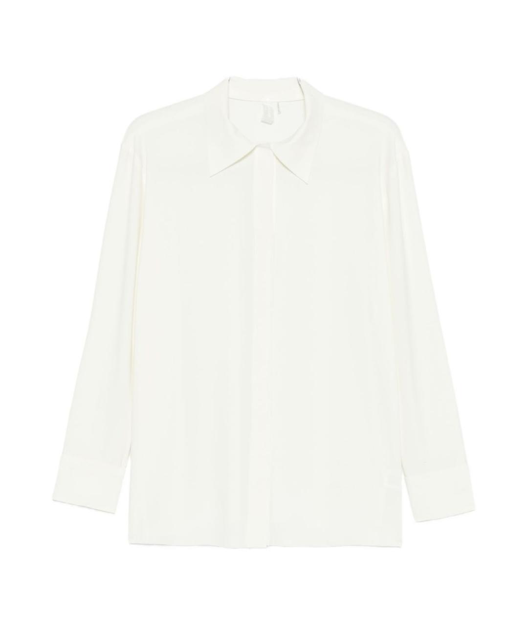 NORMA KAMALI Белая полиэстеровая рубашка, фото 1