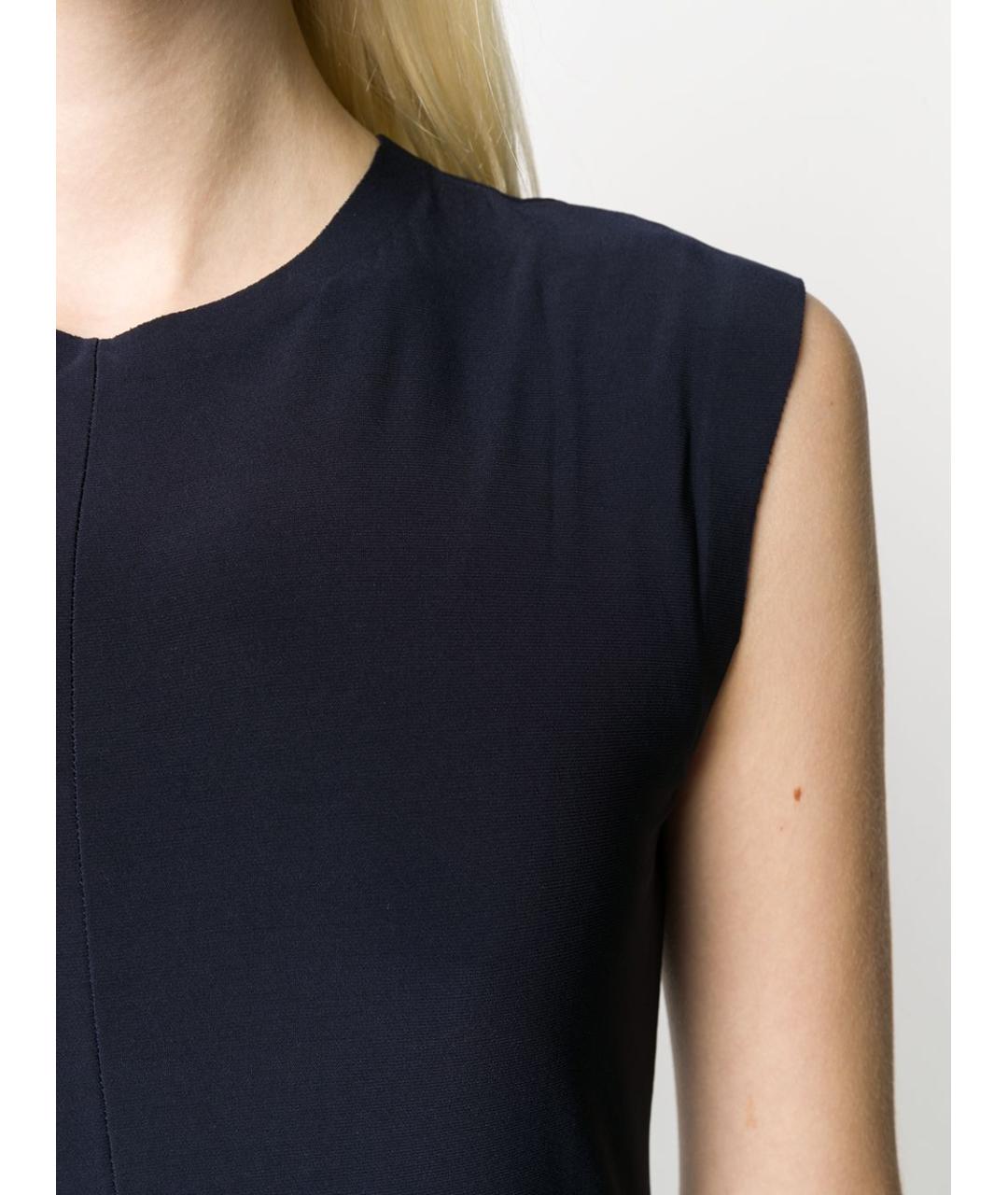 NORMA KAMALI Синий полиэстеровый комбинезон, фото 2