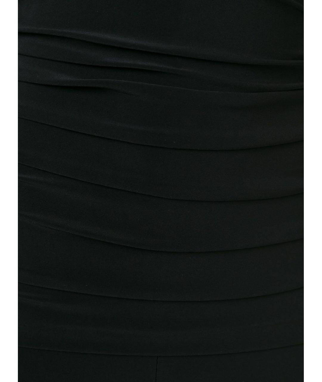 NORMA KAMALI Черный полиэстеровый комбинезон, фото 5