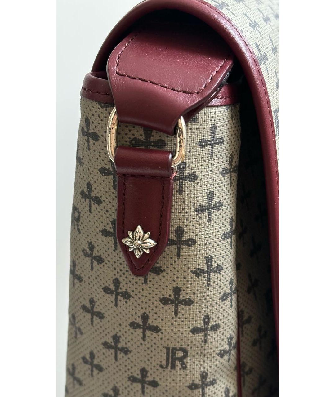 JOHN RICHMOND Серая синтетическая сумка тоут, фото 8