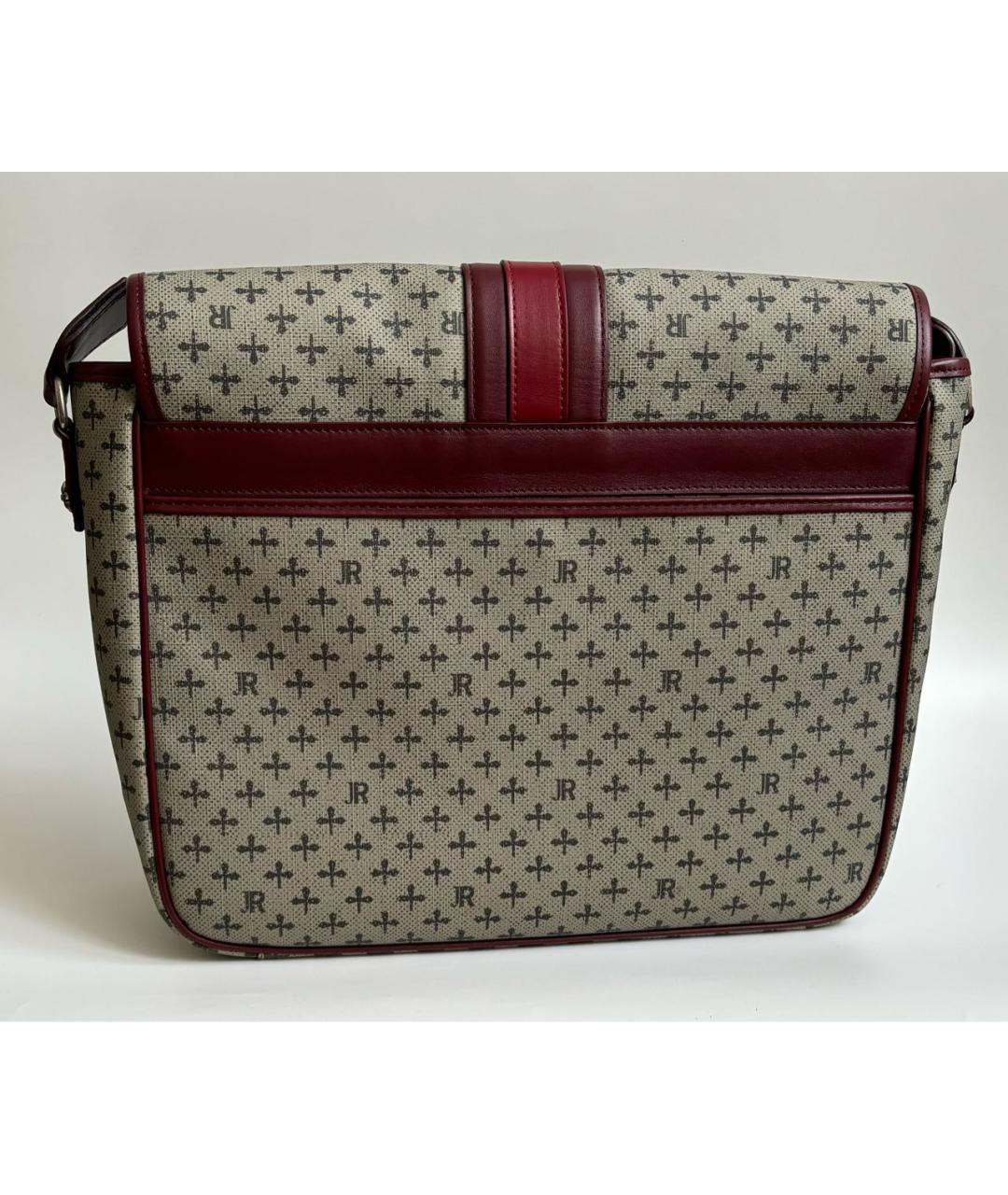 JOHN RICHMOND Серая синтетическая сумка тоут, фото 4