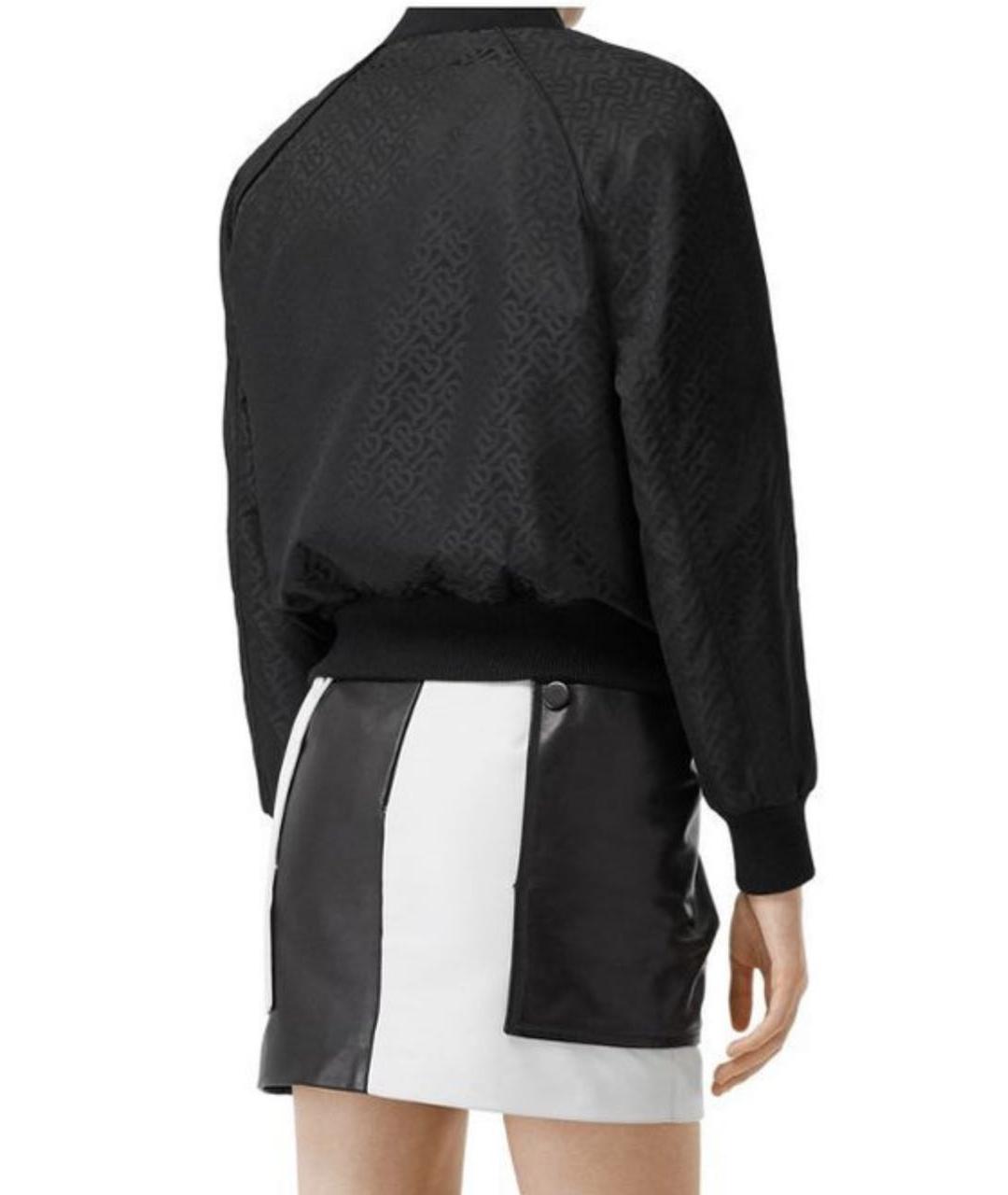 BURBERRY Черная хлопковая куртка, фото 5