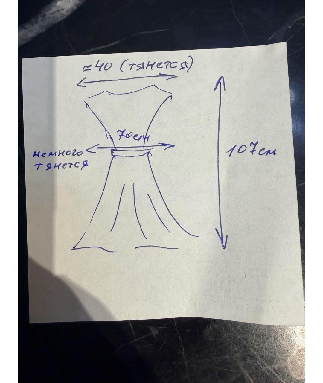 RALPH LAUREN Черное полиэстеровое коктейльное платье, фото 7